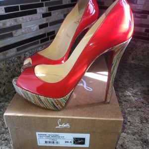 Patent 140 Christian Louboutin pumps